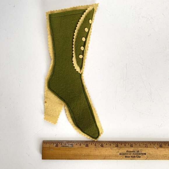 Felt Snowman Christmas Tree Mittens Boot Ball Ornaments Set Of 5 - Picture 9 of 14